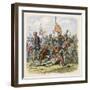 Death of Hotspur, Sir Henry Percy, from a Chronicle of England BC 55 to Ad 1485, Pub. London, 1863-James William Edmund Doyle-Framed Giclee Print