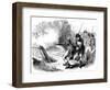 Death of Isaac Davis, 1775-null-Framed Giclee Print