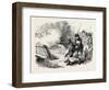 Death of Isaac Davis-null-Framed Giclee Print