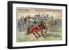 Death of John Talbot at the Battle of Castillon-null-Framed Giclee Print