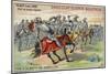 Death of John Talbot at the Battle of Castillon-null-Mounted Giclee Print