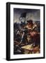 Death of John Talbot-Charles-Philippe Lariviere-Framed Giclee Print