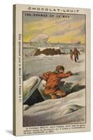 Death of Joseph Rene Bellot, French Explorer, in the Arctic, 1853-null-Stretched Canvas