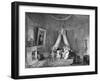 Death of Joséphine De Beauharnais on 29th May 1814, 1829-Jean Louis Tirpenne-Framed Giclee Print