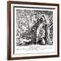 Death of Judas Iscariot, Gospel of Matthew-Julius Schnorr von Carolsfeld-Framed Giclee Print