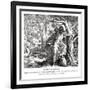 Death of Judas Iscariot, Gospel of Matthew-Julius Schnorr von Carolsfeld-Framed Giclee Print