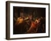 Death of Julius Caesar, 100-44 BC Roman General and Statesman-Friedrich Heinrich Fuger-Framed Giclee Print