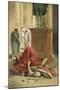 Death of Julius Caesar, Rome, 44 Bc-null-Mounted Giclee Print