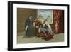 Death of King Charles IX of France, 1574-null-Framed Giclee Print