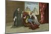 Death of King Charles IX of France, 1574-null-Mounted Giclee Print