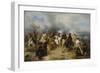 Death of King Gustav II Adolf of Sweden at the Battle of Lützen, 1855-Carl Wahlbom-Framed Giclee Print