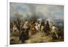 Death of King Gustav II Adolf of Sweden at the Battle of Lützen, 1855-Carl Wahlbom-Framed Giclee Print