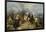 Death of King Gustav II Adolf of Sweden at the Battle of Lützen, 1855-Carl Wahlbom-Framed Premium Giclee Print