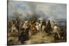 Death of King Gustav II Adolf of Sweden at the Battle of Lützen, 1855-Carl Wahlbom-Stretched Canvas