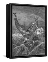 Death of King Harold at the Battle of Hastings, 1066-null-Framed Stretched Canvas