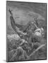 Death of King Harold at the Battle of Hastings, 1066-null-Mounted Giclee Print