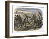 Death of King Harold, Battle of Hastings, 1066 (1864)-James William Edmund Doyle-Framed Giclee Print