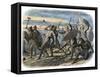 Death of King Harold, Battle of Hastings, 1066-James William Edmund Doyle-Framed Stretched Canvas