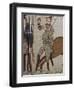 Death of King Harold, Bayeux Tapestry, 69, Normandy, France-Walter Rawlings-Framed Photographic Print