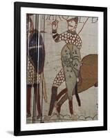 Death of King Harold, Bayeux Tapestry, 69, Normandy, France-Walter Rawlings-Framed Photographic Print