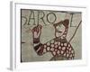 Death of King Harold Showing an Arrow in His Eye, Bayeux Tapestry, Bayeux, Normandy, France, Europe-Rawlings Walter-Framed Photographic Print