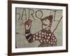 Death of King Harold Showing an Arrow in His Eye, Bayeux Tapestry, Bayeux, Normandy, France, Europe-Rawlings Walter-Framed Photographic Print