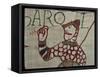 Death of King Harold Showing an Arrow in His Eye, Bayeux Tapestry, Bayeux, Normandy, France, Europe-Rawlings Walter-Framed Stretched Canvas