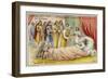 Death of King Louis IX of France-null-Framed Giclee Print