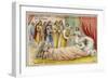 Death of King Louis IX of France-null-Framed Giclee Print