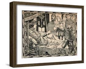 Death of King Richard I, 1902-Patten Wilson-Framed Giclee Print