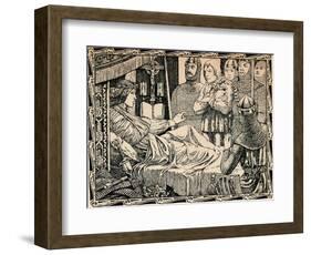 Death of King Richard I, 1902-Patten Wilson-Framed Giclee Print