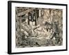 Death of King Richard I, 1902-Patten Wilson-Framed Giclee Print