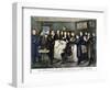 Death of Lincoln, 1865-Currier & Ives-Framed Premium Giclee Print