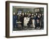 Death of Lincoln, 1865-Currier & Ives-Framed Giclee Print