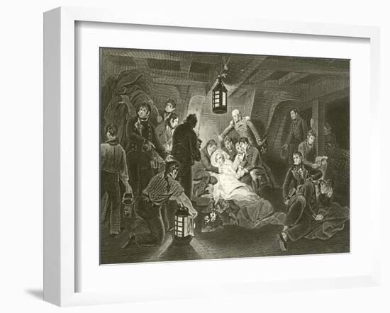 Death of Lord Nelson-Arthur William Devis-Framed Giclee Print