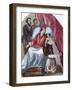 Death of Louis XI of France (1423-1483)-Louis Dupre-Framed Giclee Print