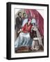 Death of Louis XI of France (1423-1483)-Louis Dupre-Framed Giclee Print