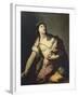 Death of Lucretia-Luca Giordano-Framed Giclee Print