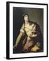 Death of Lucretia-Luca Giordano-Framed Giclee Print