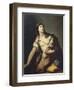 Death of Lucretia-Luca Giordano-Framed Giclee Print