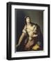 Death of Lucretia-Luca Giordano-Framed Giclee Print