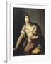 Death of Lucretia-Luca Giordano-Framed Giclee Print