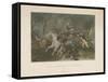 Death of Major Ferguson at King's Mountain, 1863-Alonzo Chappel-Framed Stretched Canvas