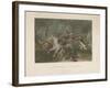 Death of Major Ferguson at King's Mountain, 1863-Alonzo Chappel-Framed Giclee Print