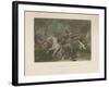 Death of Major Ferguson at King's Mountain, 1863-Alonzo Chappel-Framed Giclee Print