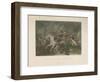 Death of Major Ferguson at King's Mountain, 1863-Alonzo Chappel-Framed Giclee Print