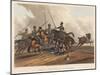 Death of Major General Sir William Ponsonby, Engraved by M. Dubourg, 1819 (Coloured Aquatint)-Franz Joseph Manskirch-Mounted Giclee Print