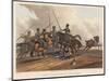 Death of Major General Sir William Ponsonby, Engraved by M. Dubourg, 1819 (Coloured Aquatint)-Franz Joseph Manskirch-Mounted Giclee Print