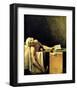 Death of Marat-Jacques-Louis David-Framed Giclee Print