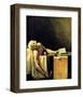 Death of Marat-Jacques-Louis David-Framed Giclee Print